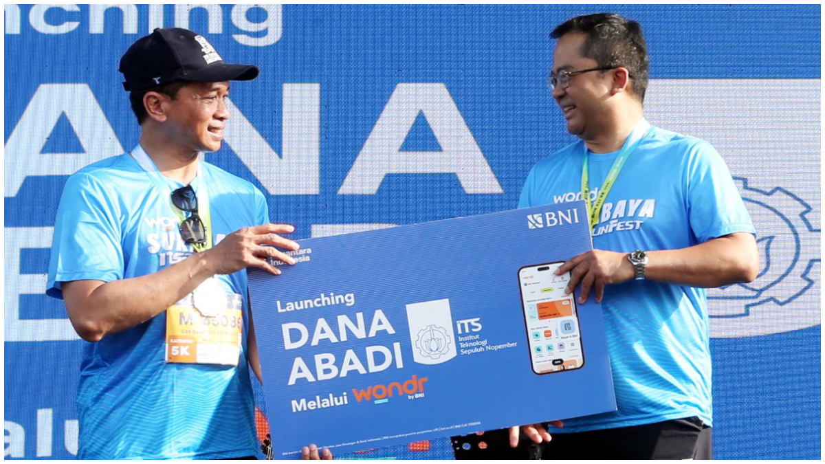 BNI bersama Institut Teknologi Sepuluh Nopember (ITS) meluncurkan program Dana Abadi ITS