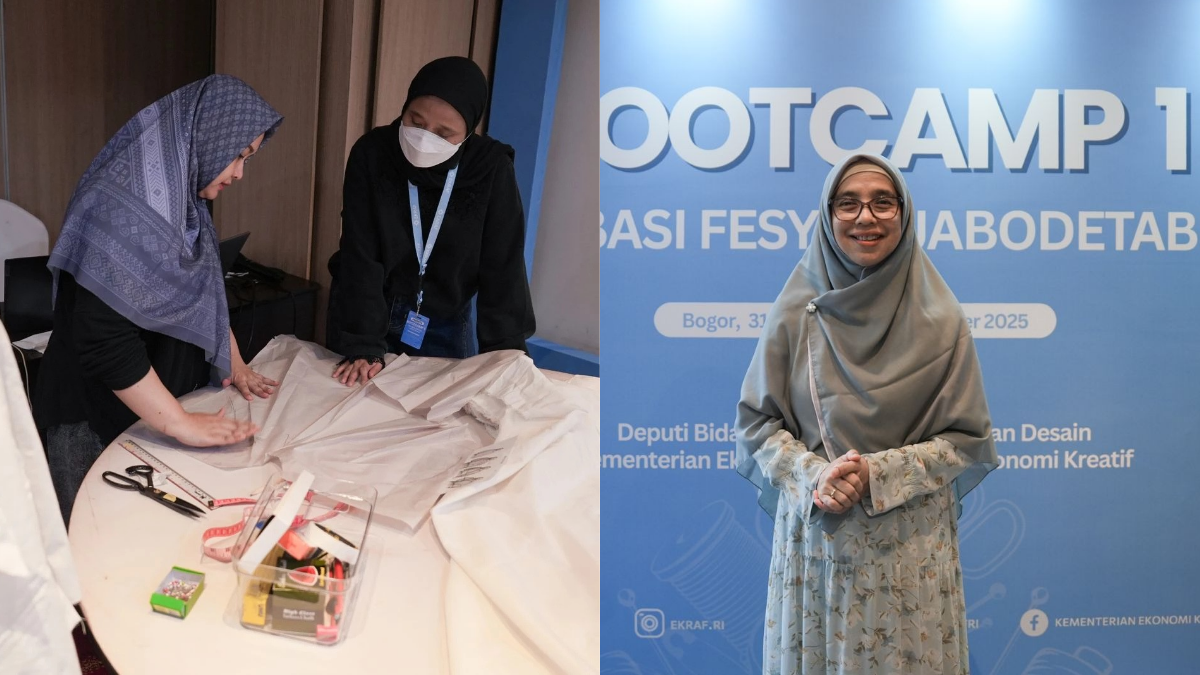 Bootcamp 1 Program Inkubasi Fesyen oleh Kementerian Ekonomi Kreatif