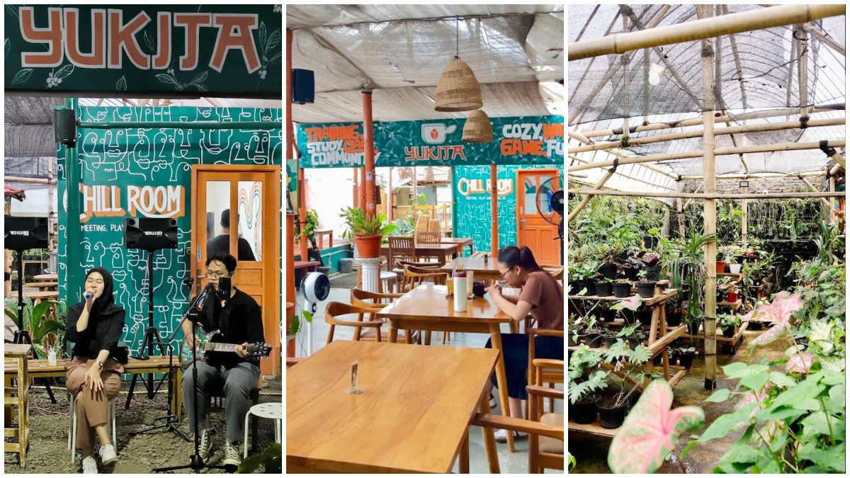 Suasana Yukita Educafe di Jl. Pinang 6. 52, RT 01, RW 09 Taman Yasmin No.6, Kota Bogor.