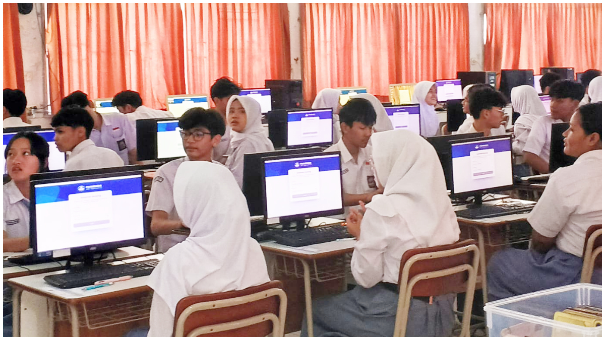 Pelaksanaan Tes Kemampuan Akademik (TKA) 2025 di SMAN 2 Kota Bogor