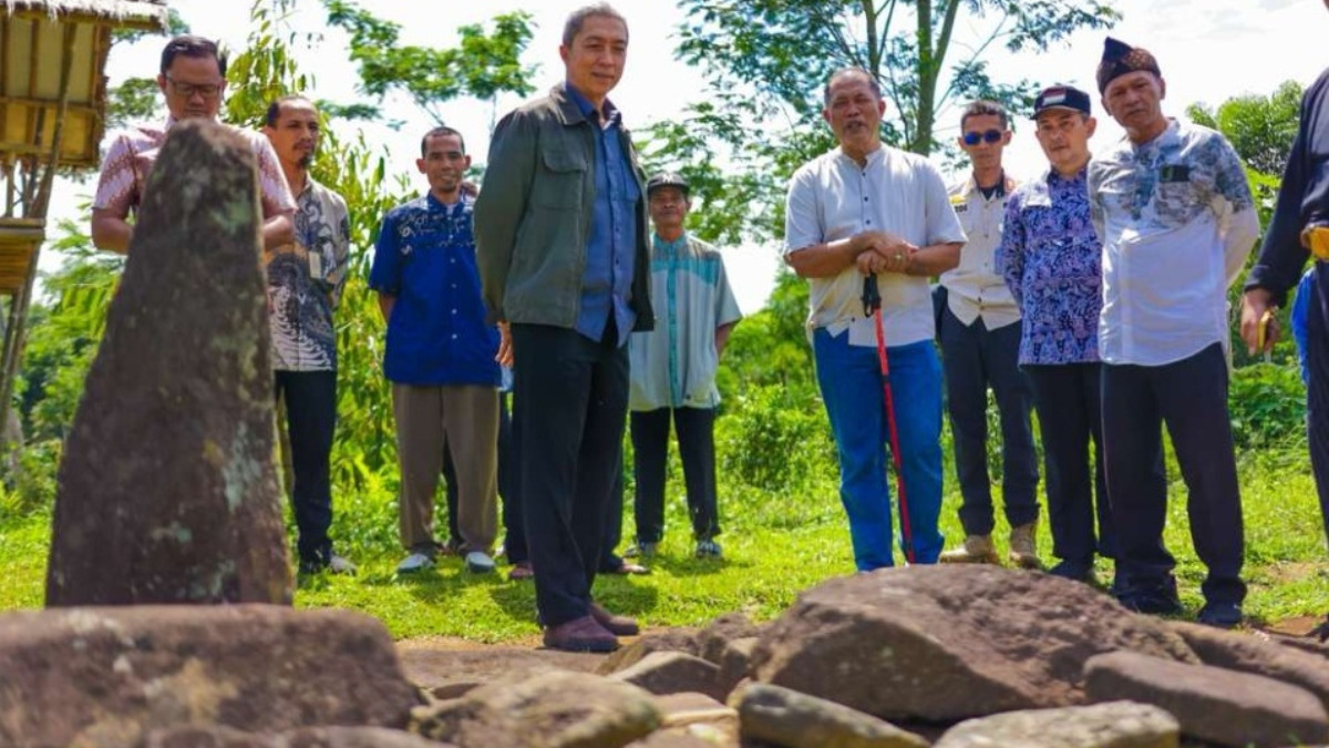Wali Kota Bogor, Dedie Rachim, menghadiri Diseminasi Hasil Penelitian Potensi Warisan Budaya Kampung Lembur Sawah di Saung Eling.