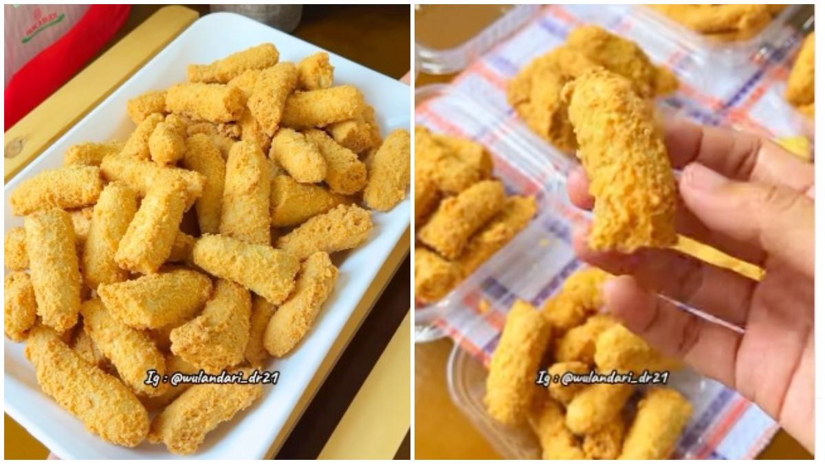 Otak-otak crispy yang gurih dan renyah.