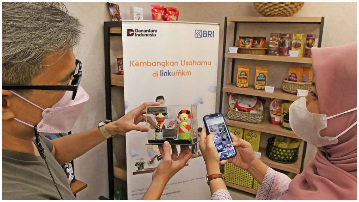 Puluhan juga UMKM telah memanfaatkan platform LinkUMKM BRI.