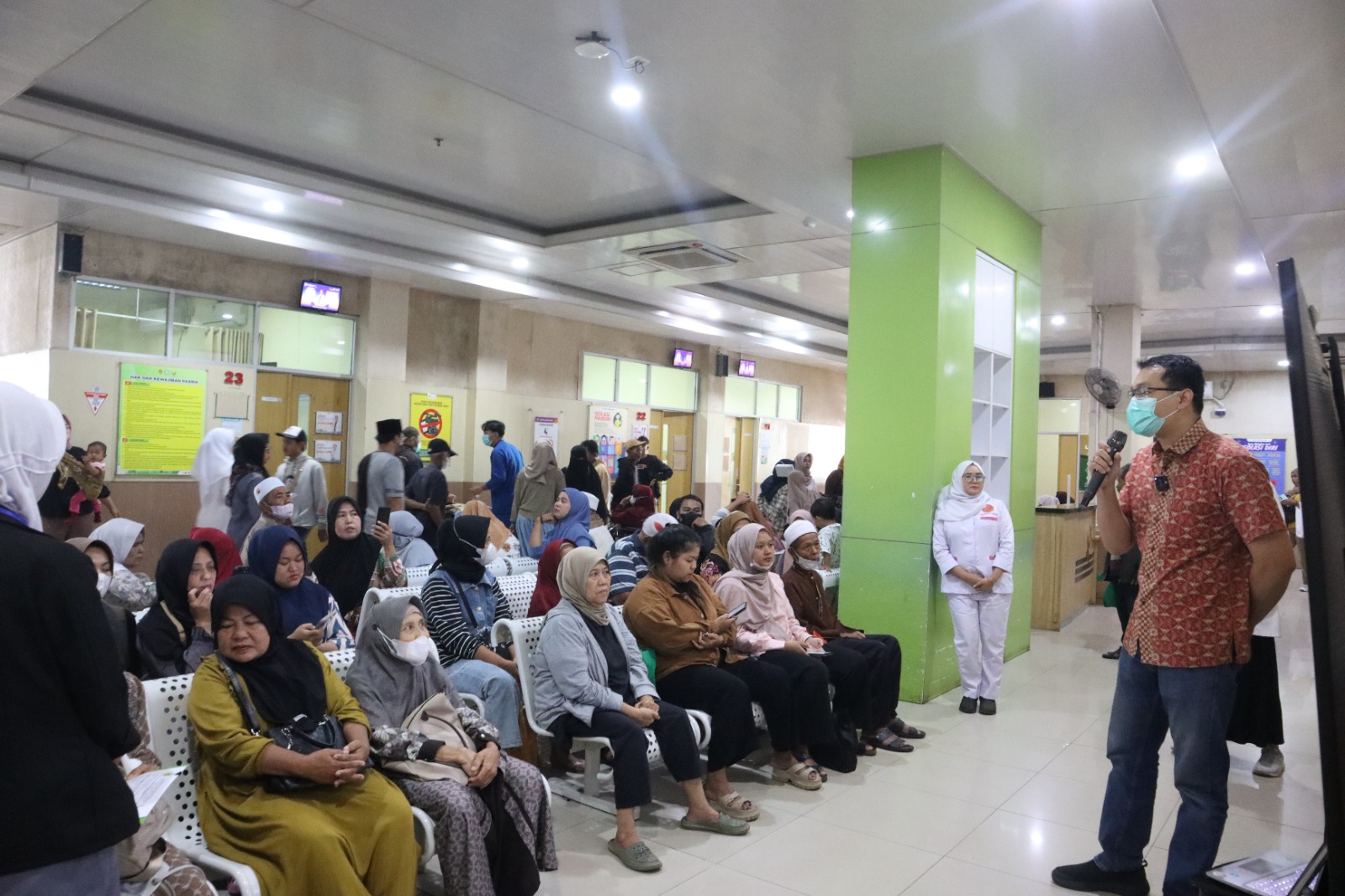 RSUD R. Moh Noh Nur menggelar kegiatan edukasi kesehatan bertema &ldquo;Mengenal Hipertensi & Stroke&rdquo;.