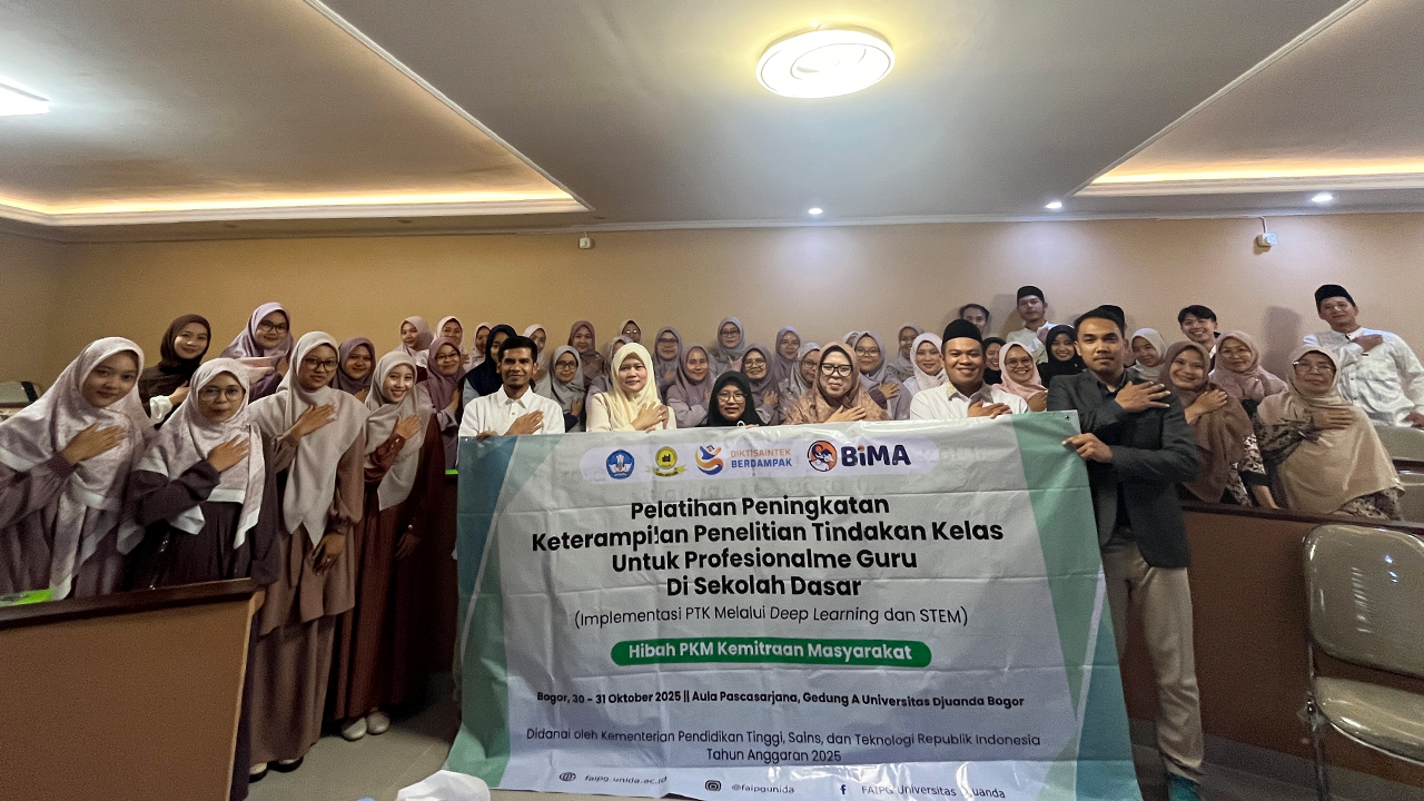 Tim Pengabdian Kepada Masyarakat Fakultas Agama Islam dan Pendidikan Guru Unida Bogor.