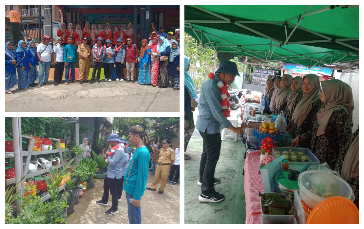 Tiga RW di Kelurahan Pabuaran, Kecamatan Cibinong, Kabupaten Bogor, mengikuti penilaian verifikasi KRL dari DLH Kabupaten Bogor.