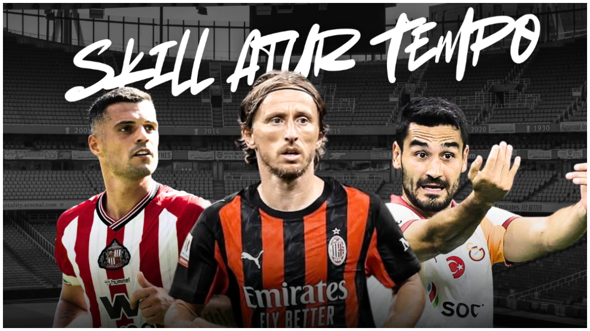 Xhaka, Modric, Gundogan buktikan bahwa pemain berkelas tak terhalang oleh usia.