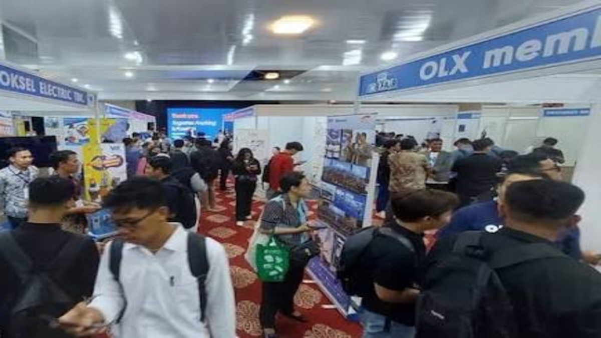 Suasana OLX Job Fair 2025