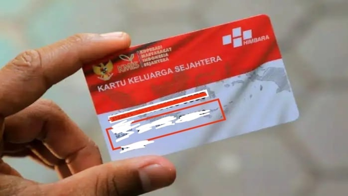 KKS merah putih untuk cairkan bansos PKH BPNT dan BLT Kesra Rp900 ribu.