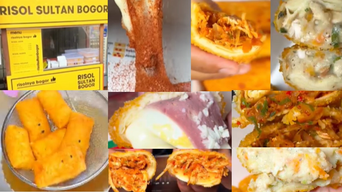 Risol Sultan, kuliner Bogor dengan varian Risol Mozza Nashville yang kejunya super mulur.
