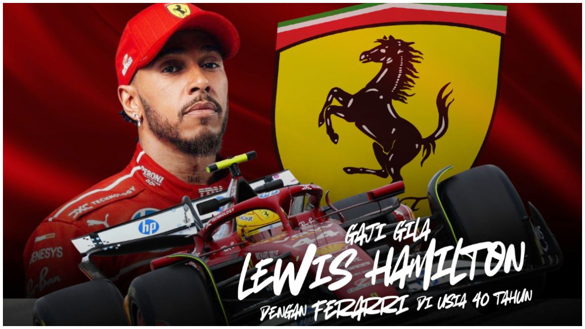 Lewis Hamilton menandatangani kontrak dengan Tim Scuderia Ferrari senilai hampir Rp1 triliun