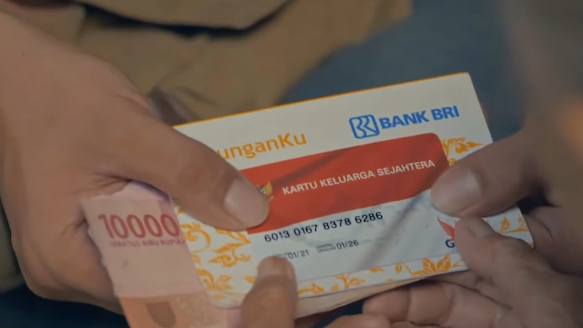 Ilustrasi penyaluran bansos