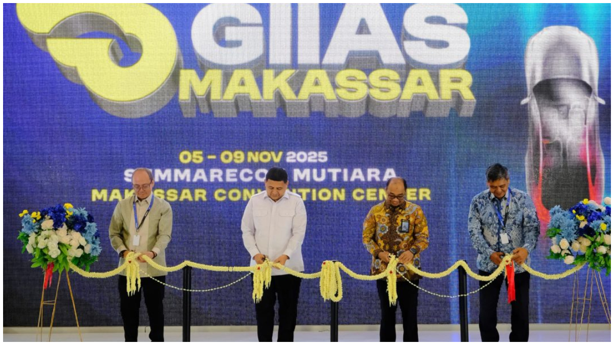 Pembukaan resmi GIIAS Makassar 2025 di Summarecon Mutiara Makassar Convention Center, Rabu 5 November 2025