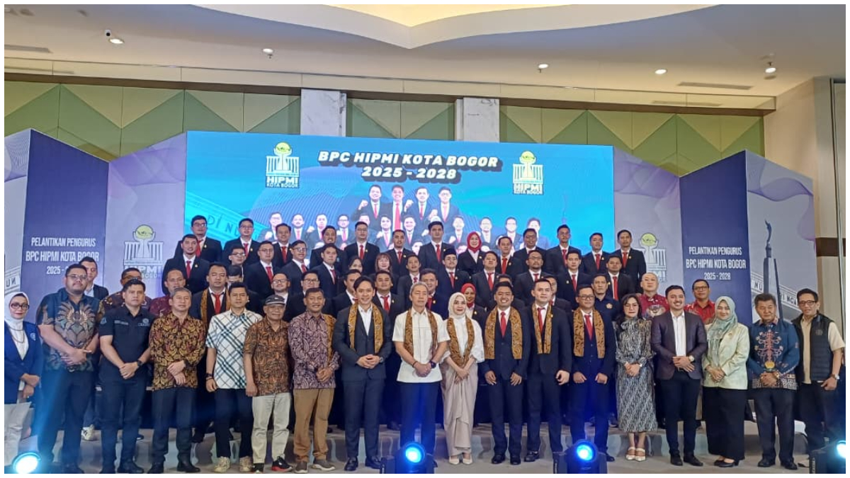 BPC&nbsp;HIPMI Kota Bogor periode 2025- 2028 Bersama Wali Kota Dedie Rachim usai dilantik&nbsp;
