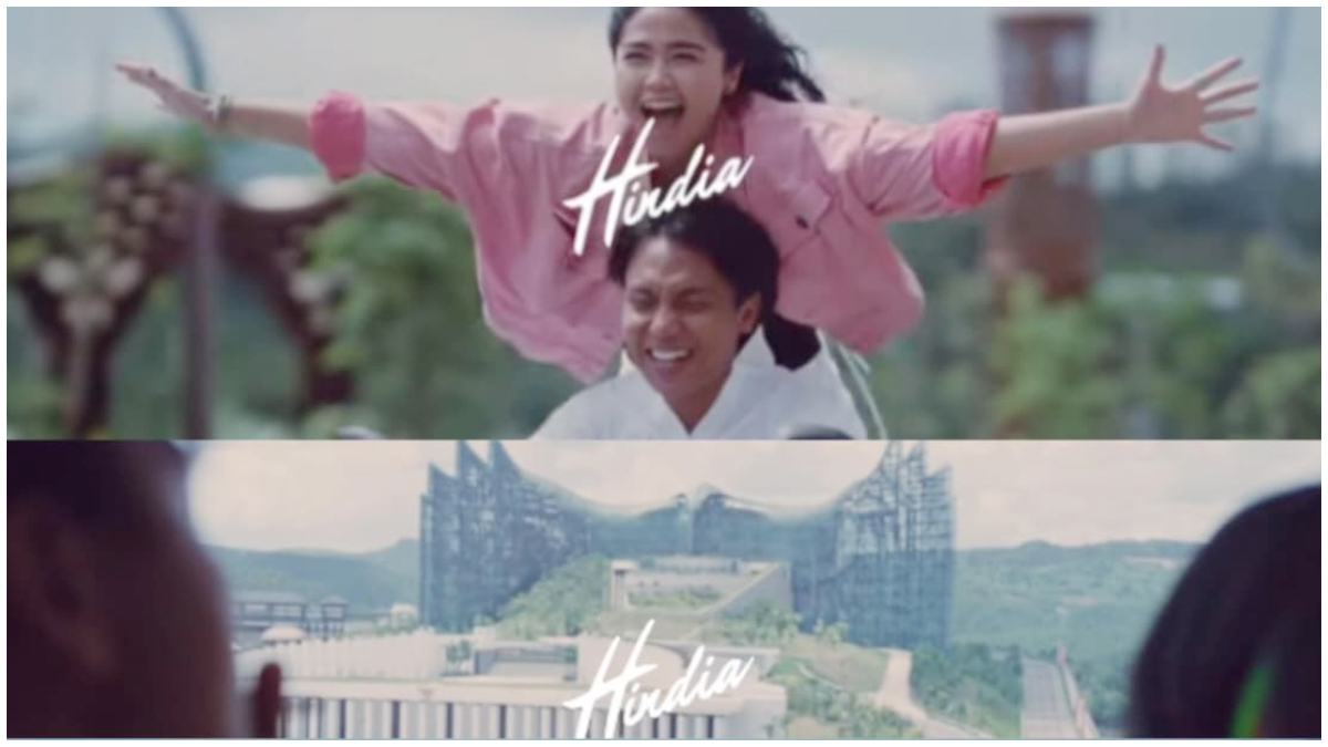 Video Klip Letdown dari Hindia di kawasan IKN.