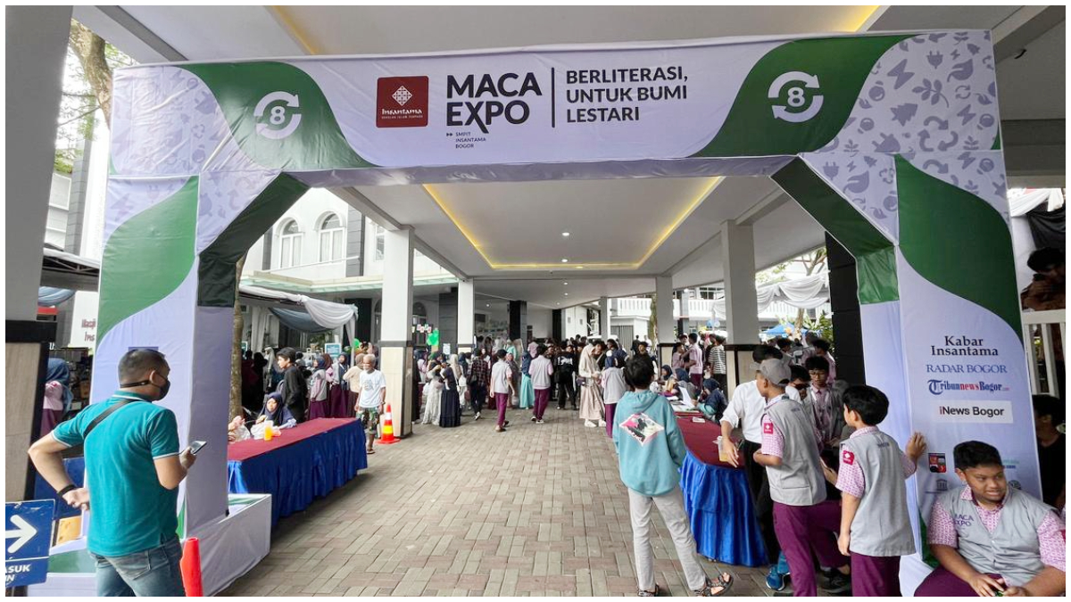Peserta saat megikuti Maca Expo tahun 2025 di SIT Insantama.