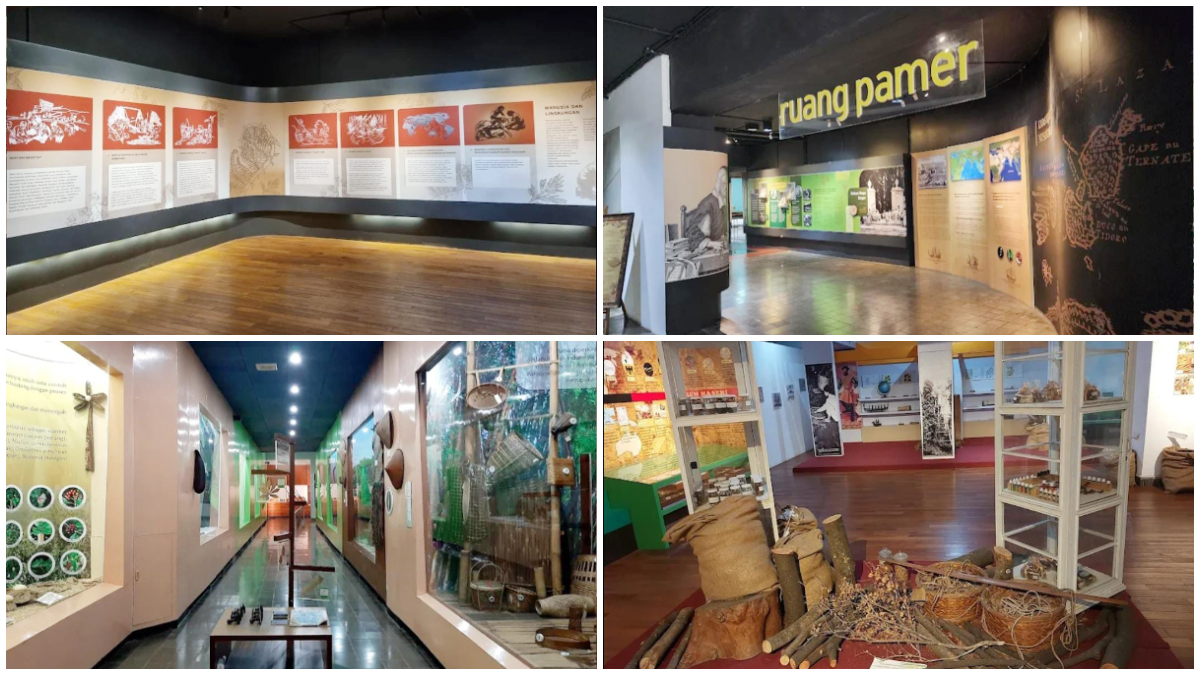 Suasana di dalam Museum Nasional Sejarah Alam Indonesia&nbsp;Jalan Ir. H. Juanda No. 22, Kota Bogor.