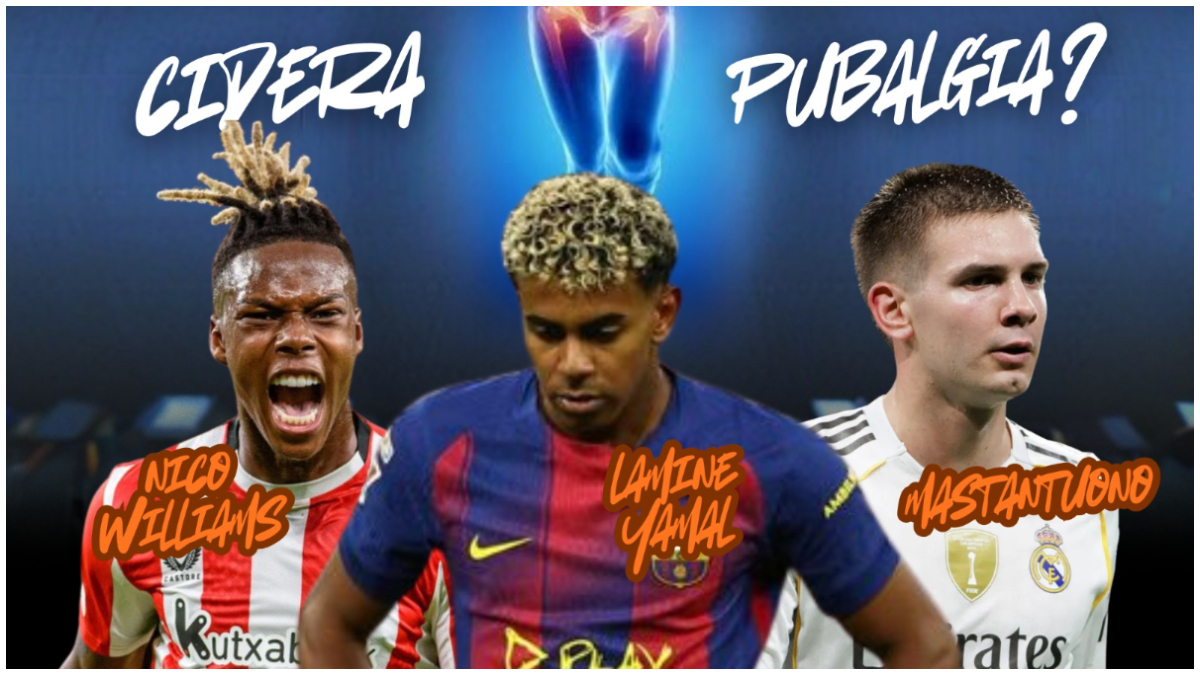 Tiga bintang muda di Liga Spanyol yang alami cedera pubalgia.