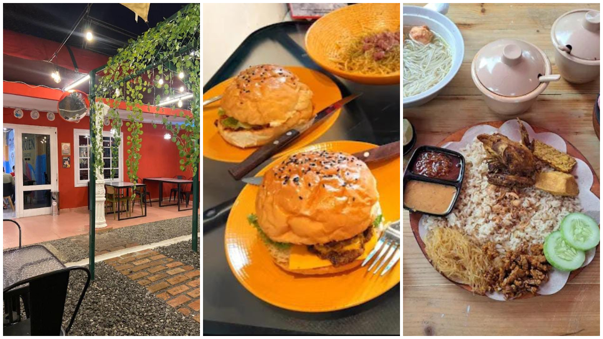Suasana dan menu yang ada di Rumah Kenyang Enak