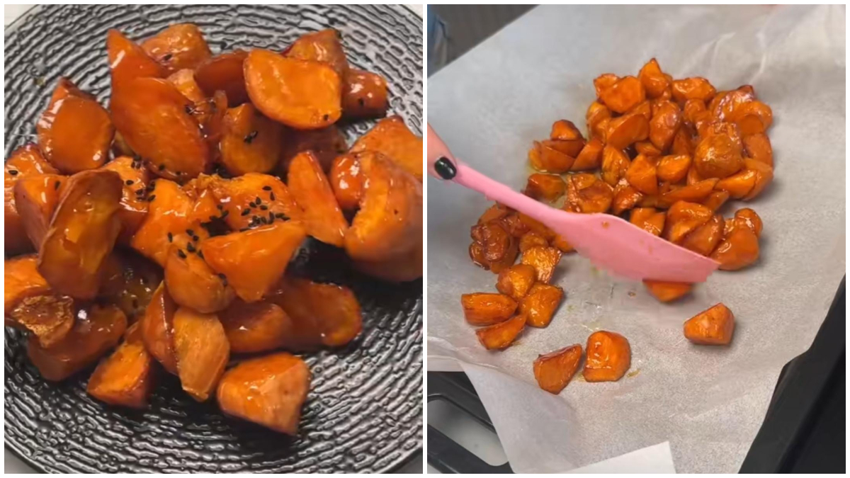 Camilan manis Ubi Karamel.