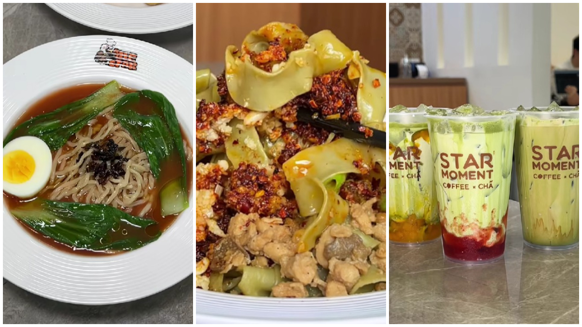 Sejumlah menu yang disajikan di Mie Star Blok M.