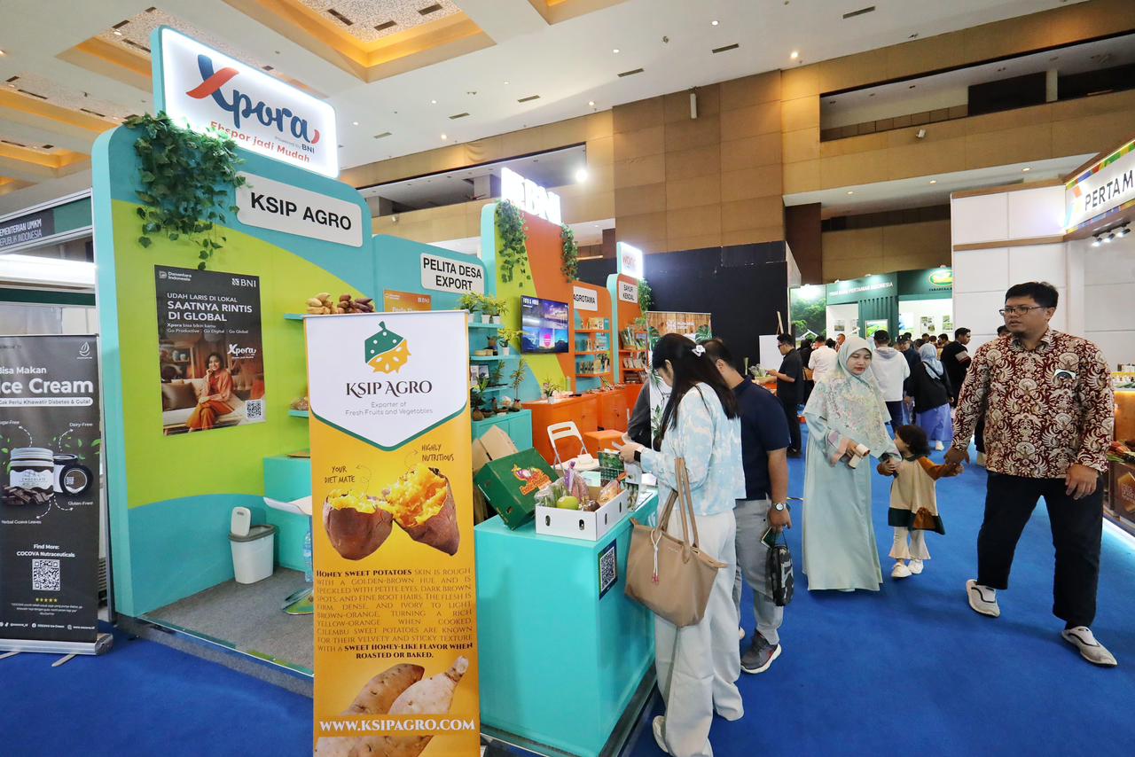 BNI ikut mendukung ketahanan Pangan Nasional dengan berpartisipasi dalam Agrinex Expo 2025.