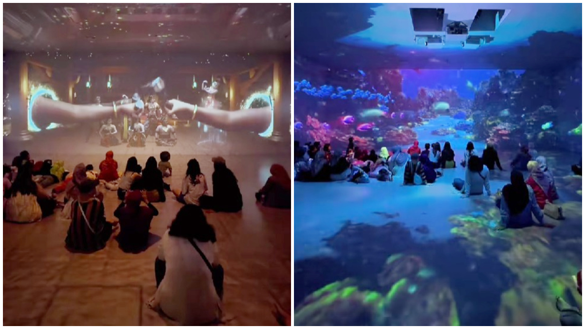 Suasana di Museum Nasional Indonesia yang kini tampil beda.