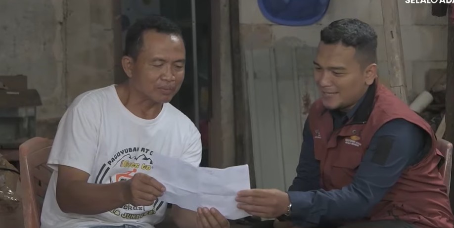 Salah satu KPM yang menerima informasi terkait penyaluran bansos tahap keempat dan BLTS Kesra