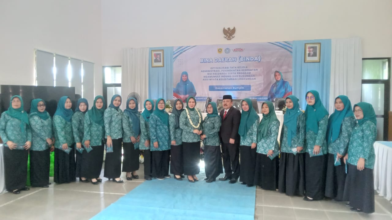 TP-PKK Kabupaten Bogor melakukan kegiatan Bina Daerah di Kecamatan Rumpin, Senin 10 November 2025.