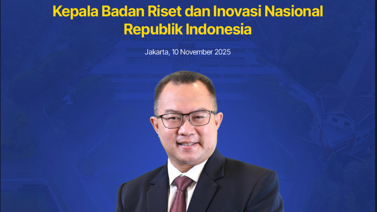 Rektor IPB University Arif Satria dilantik jadi Kepala BRIN.