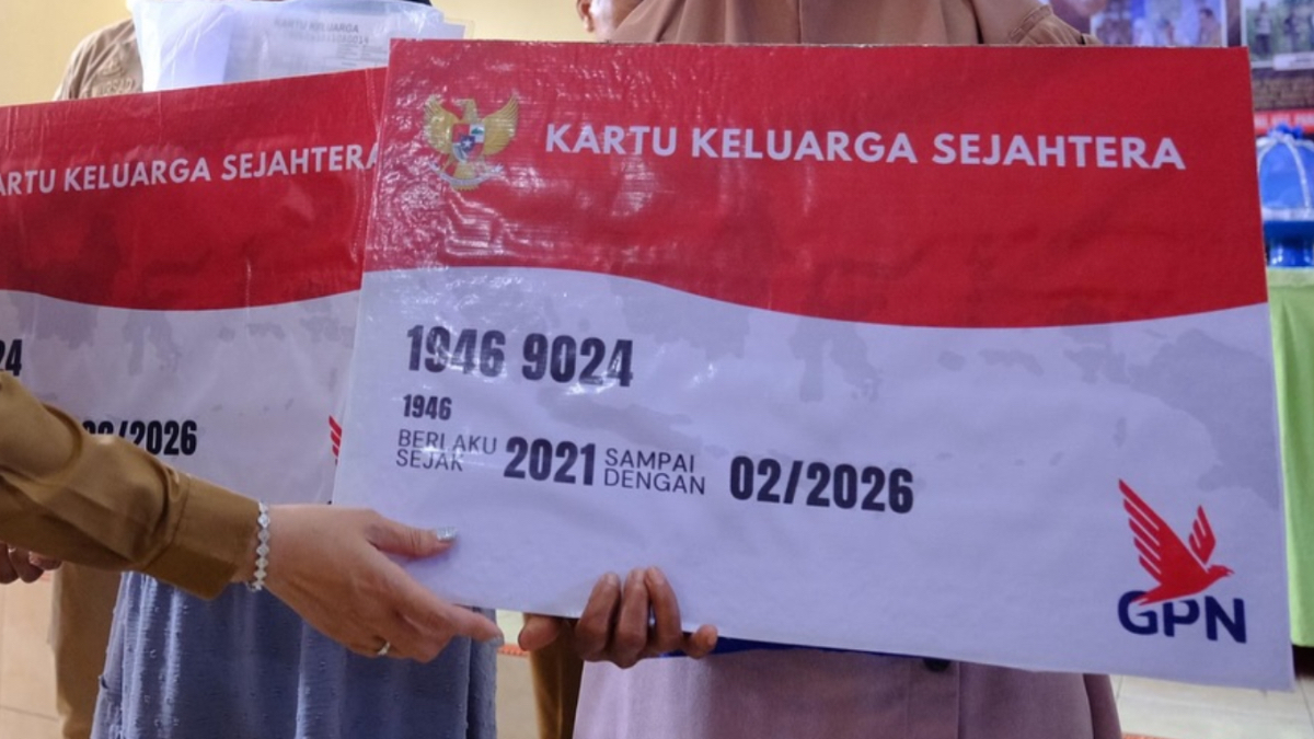 Ilustrasi Kartu KKS bansos