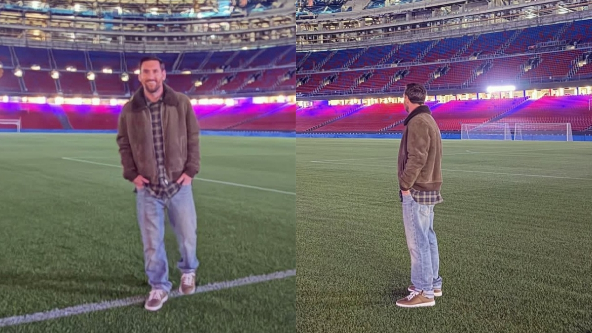Lionel Messi&nbsp;kembali&nbsp;datang ke&nbsp;Camp Nou, stadion milik&nbsp;Barcelona.&nbsp;