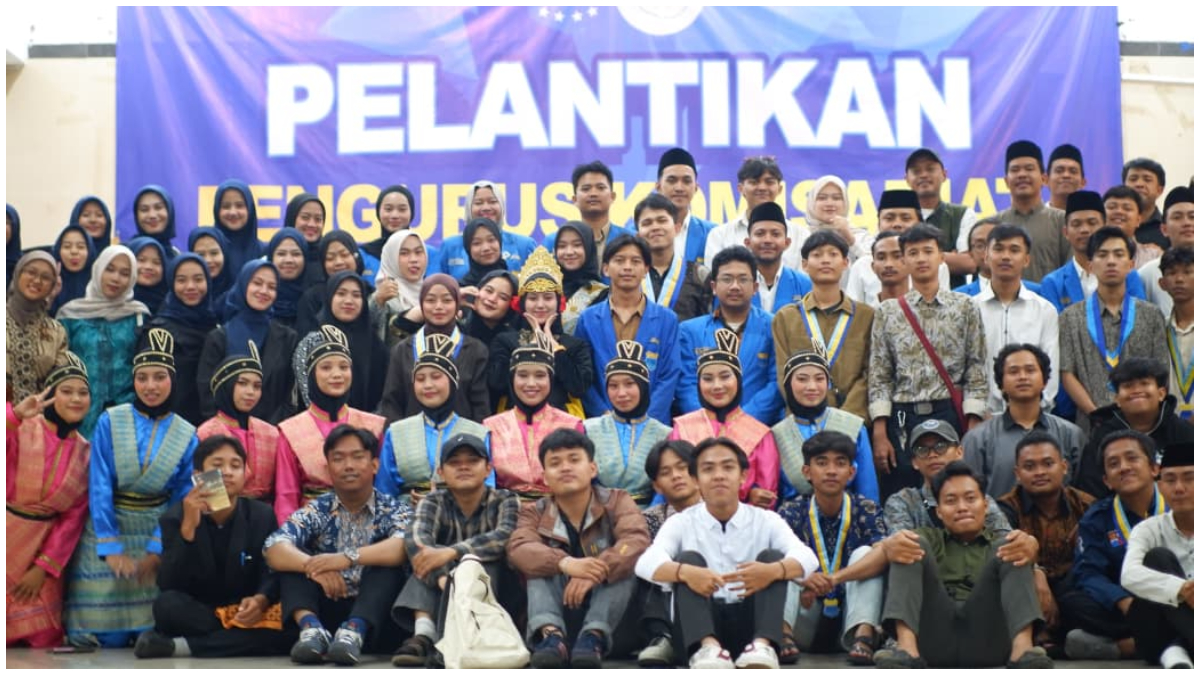 Pelantikan PK PMII UIKA di Aula Dinas Pendidikan Kota Bogor.