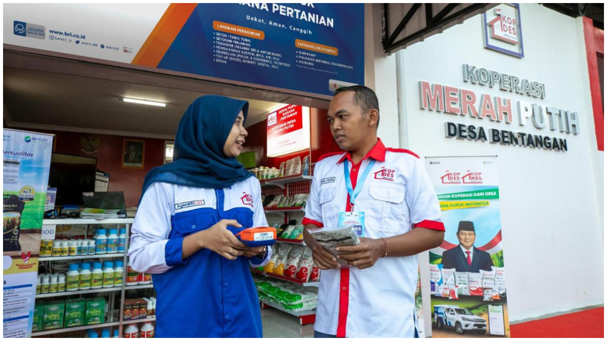 AgenBRILink mendorong KDKMP jadi pusat ekonomi desa.