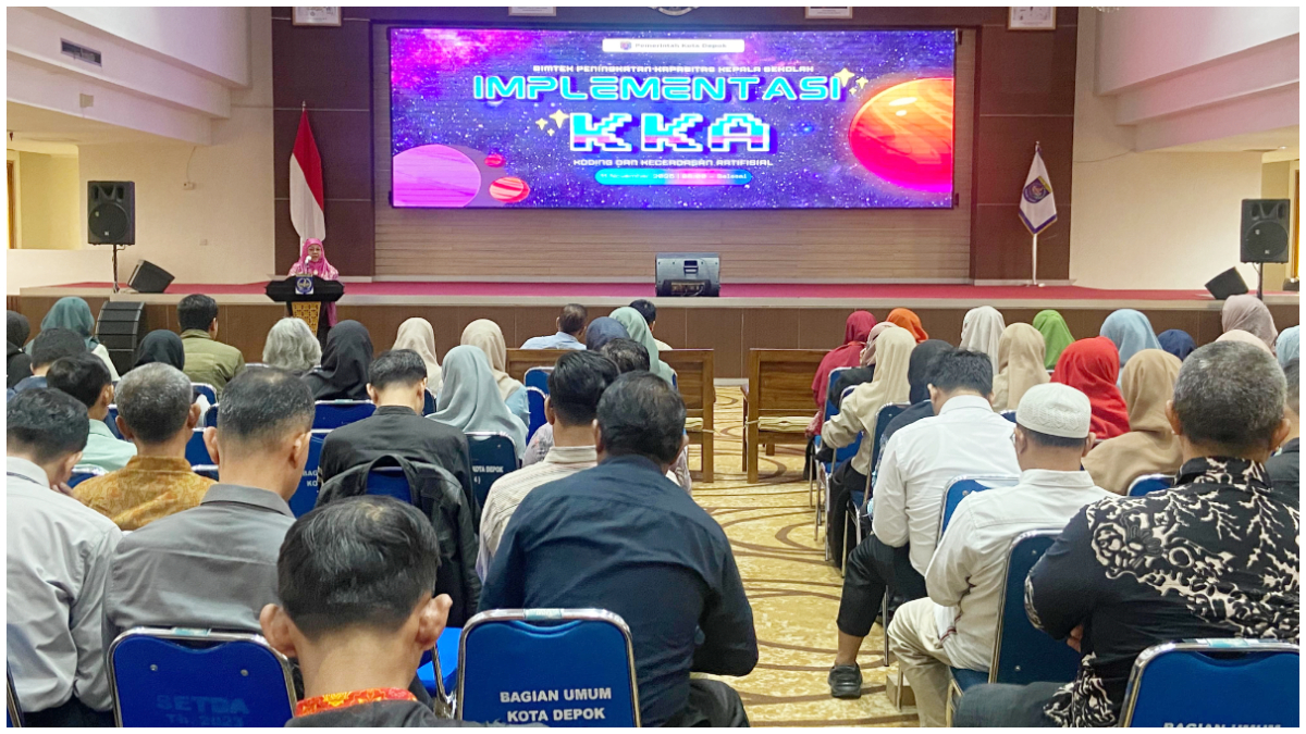 Pelatihan KKA yang diikuti ratusan kepala sekolah di Kota Depok.