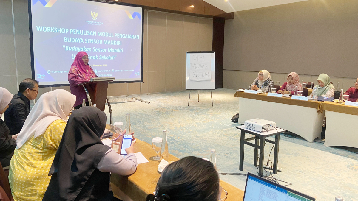 Workshop penulisan modul pengajaran budaya sensor mandiri digelar Disdik Kota Depok.