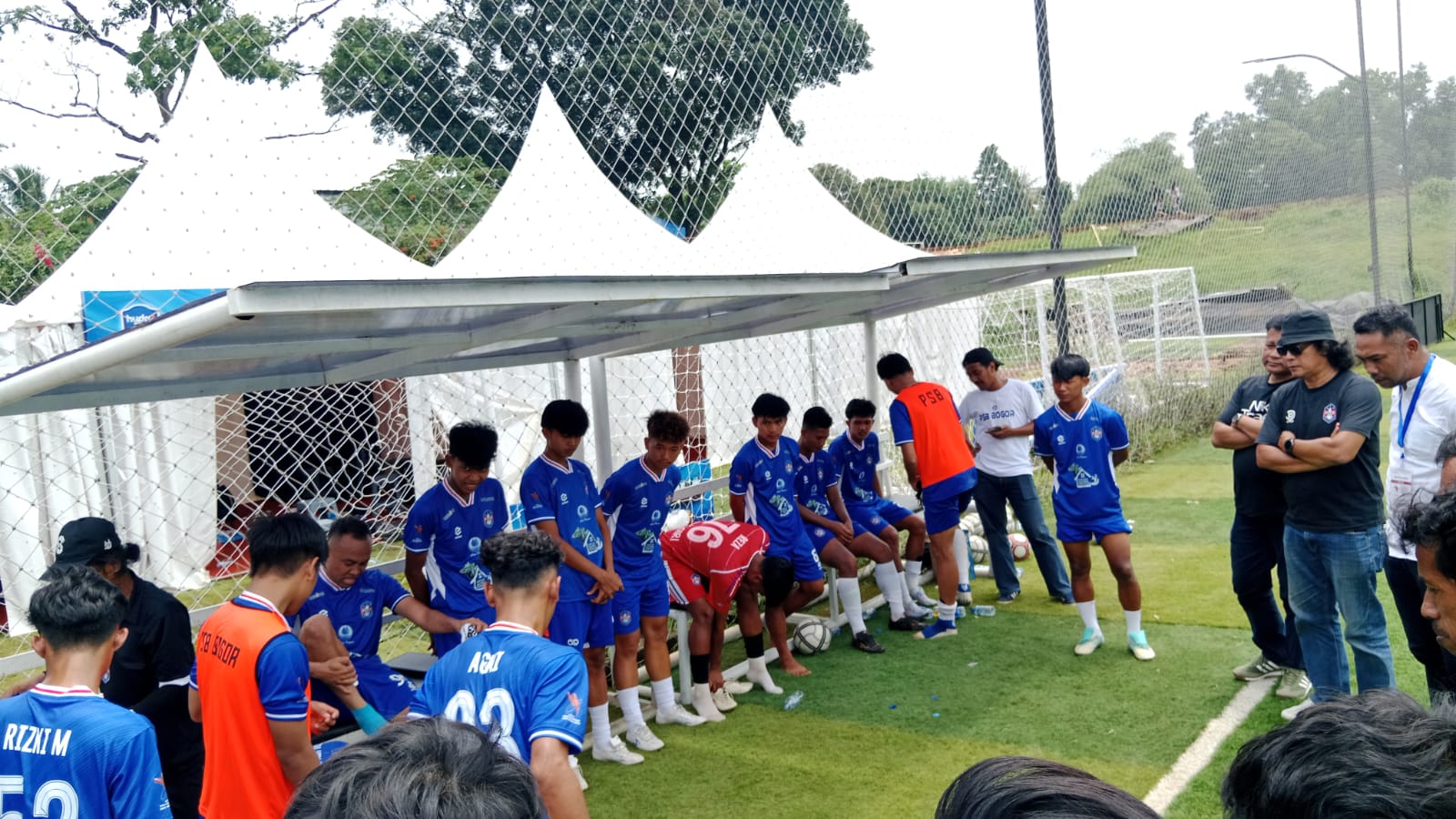 PSB Bogor gagal meraih poin penuh dalam babak 12 besar Liga 4 Seri 1 Piala Gubernur Jawa Barat 2025 menghadapi Persigar Garut di Stadion Mashud Wisnusaputra, Kabupaten Kuningan, Rabu 12 November 2025.