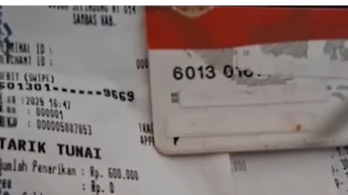 Penyaluran bansos dilakukan secara bertahap.