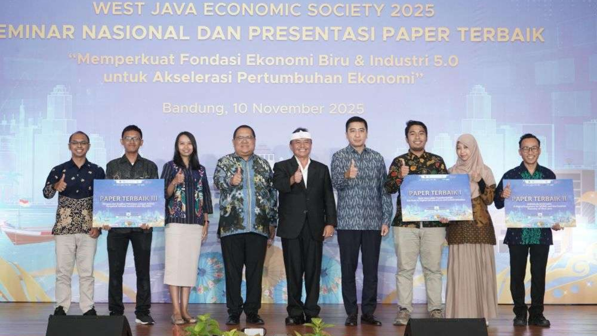 Sekretaris Daerah (Sekda) Provinsi Jawa Barat di acara West Java Economic Society (WJES) 2025