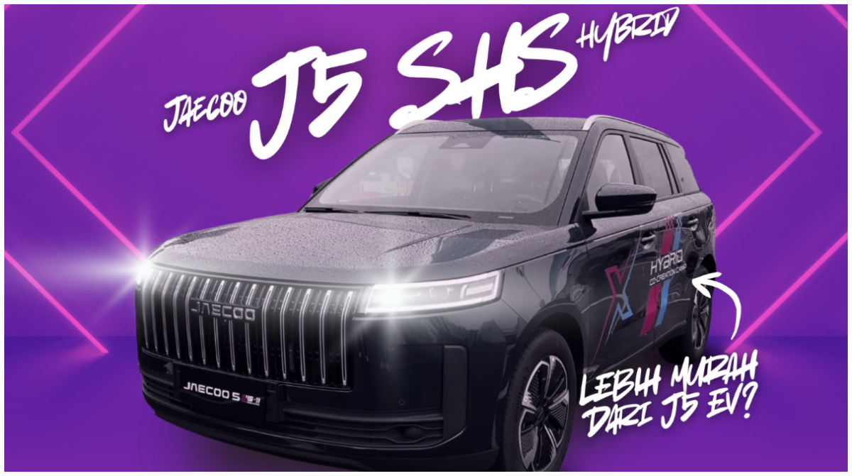 Penampakan&nbsp;Jaecoo J5 SHS Hybrid