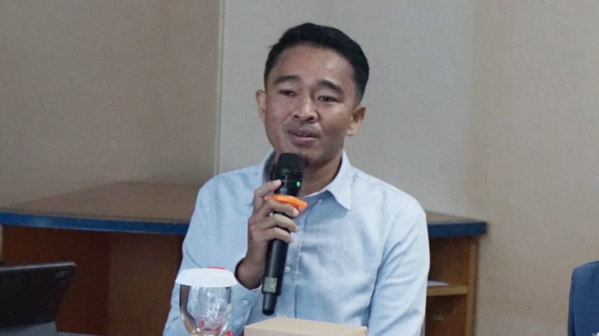 Perwakilan Rangkul Kabupaten Bogor, Karyadi Hanif Wirajaya dalam Obsesi (Obrolan Serius Mencari Solusi) yang digelar Radar Bogor.