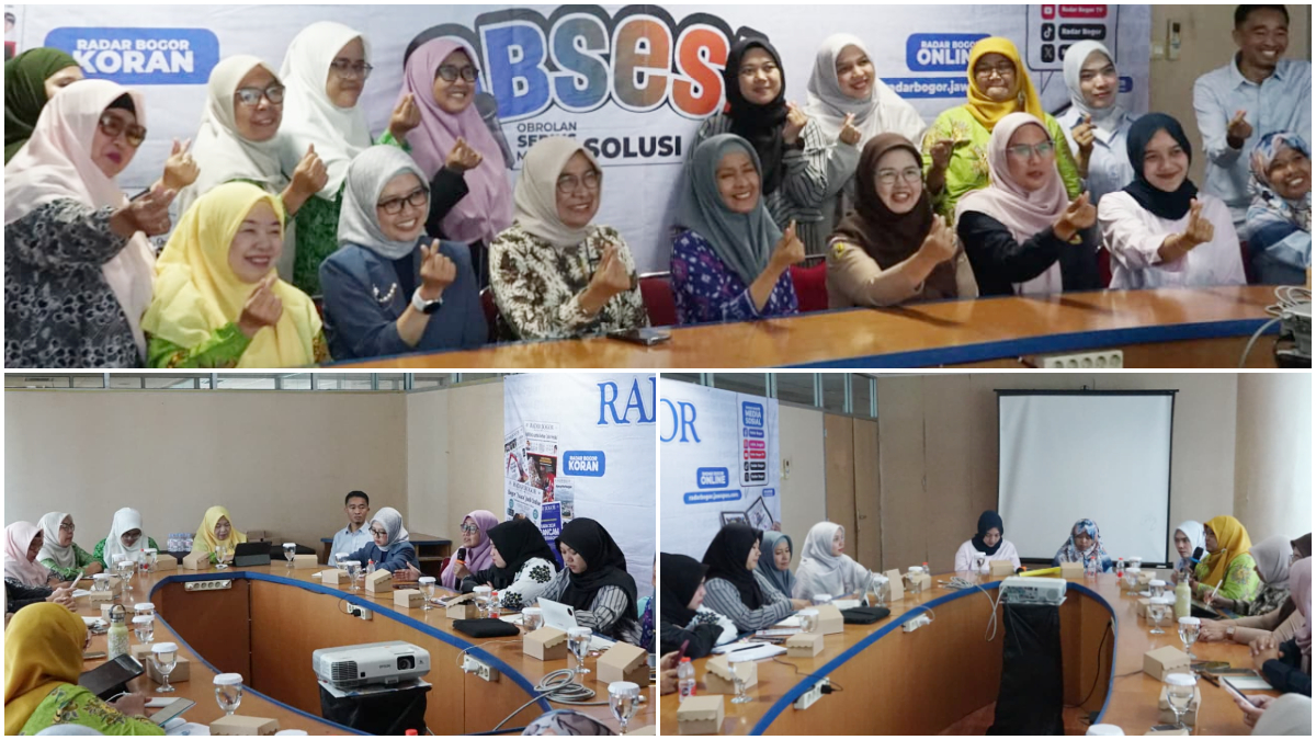 Obrolan Serius Mencari Solusi (OBSESI) digelar Radar Bogor  di Graha Pena, Kota Bogor, Jumat, 14 November 2025.