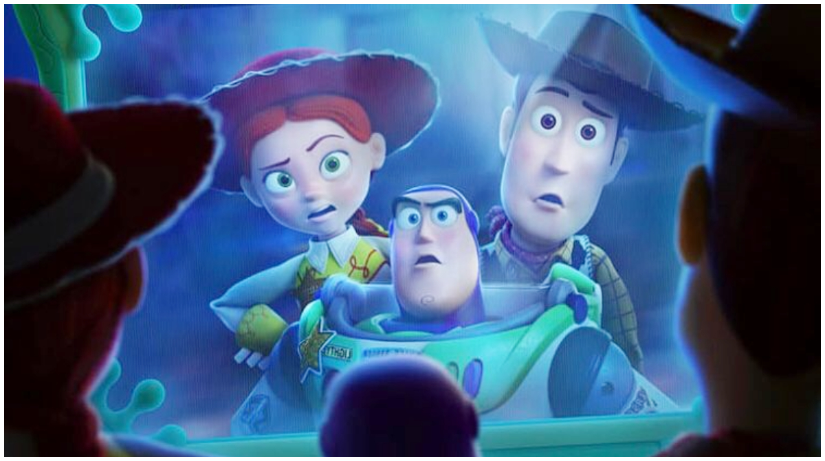 Poster film animasi legendaris, Toy Story.