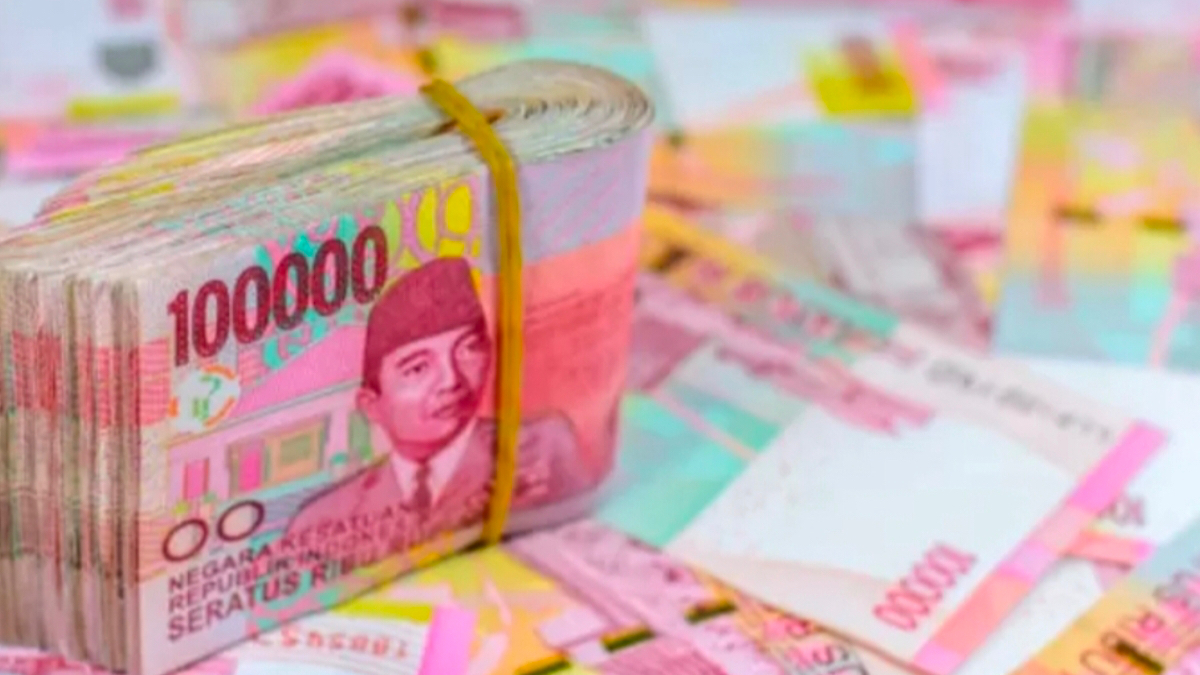 Ilustrasi uang pencairan bansos BPNT untuk KPM.
