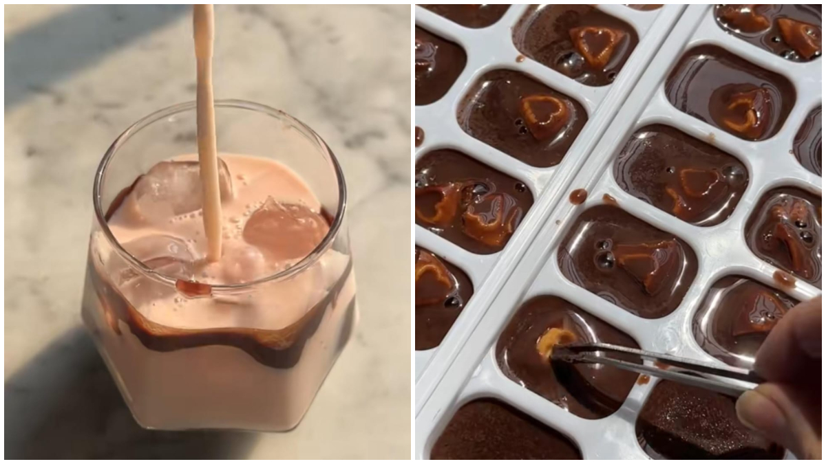 Minuman coklat dengan pudding coklat yang creamy dan segar.