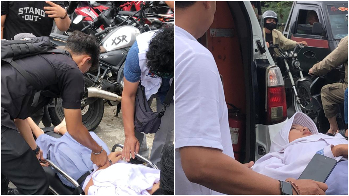 Sejumlah siswa mengalami mual dan sakit perut di Kecamatan Bogor Selatan, Kota Bogor dilarikan ke rumah sakit.