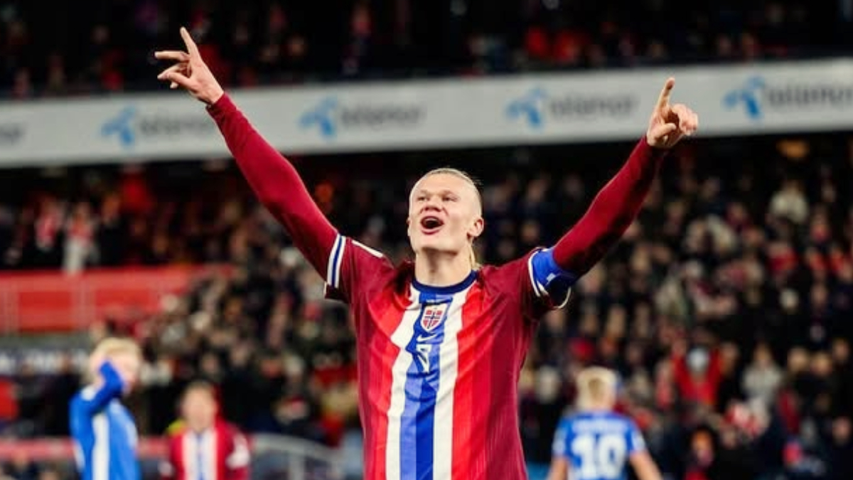 Erling Haaland&nbsp;bertekad membawa Norwegia ke Piala Dunia 2026.