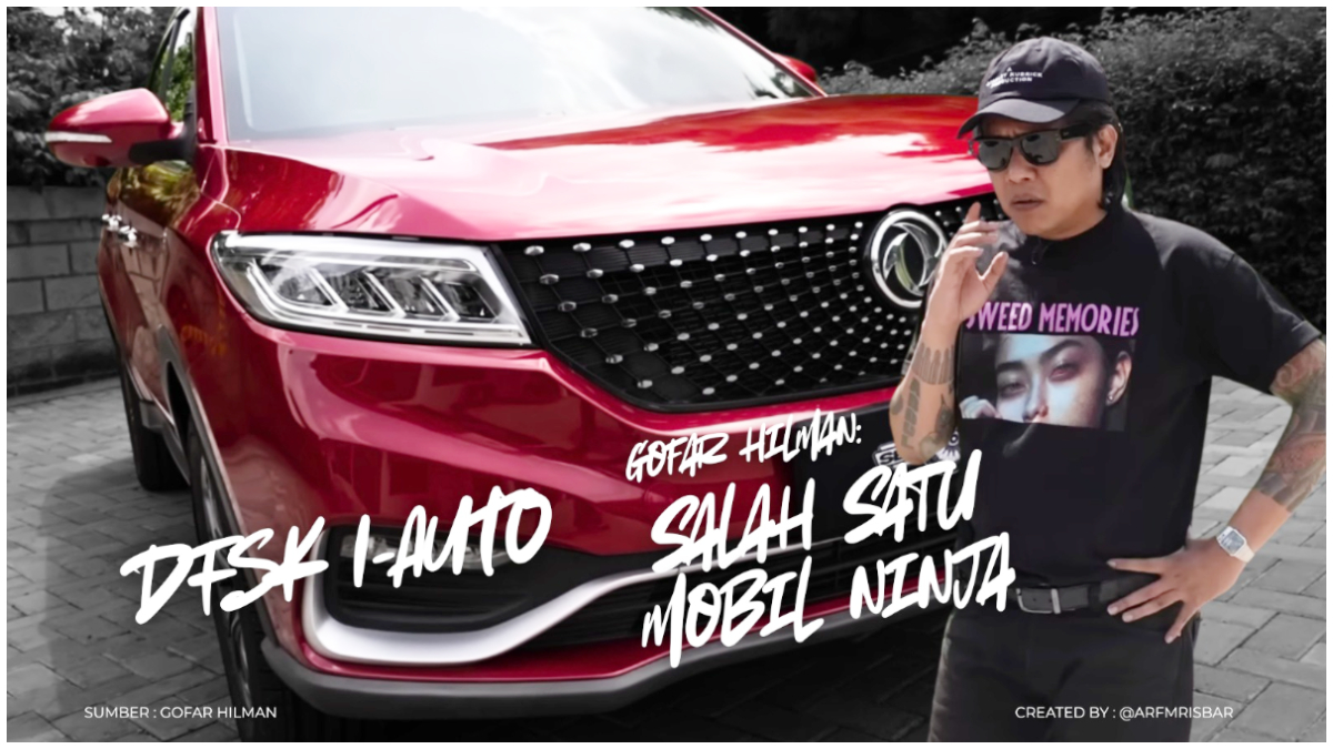 Gofar Hilman saat membedah soal&nbsp;Mobil DFSK i-Auto model tahun 2024