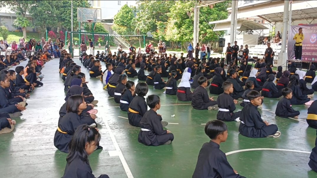 Perguruan Silat Rajawali kembali mengadakan latihan gabungan (Latgab) yang diikuti seluruh anggota di Kota Bogor.