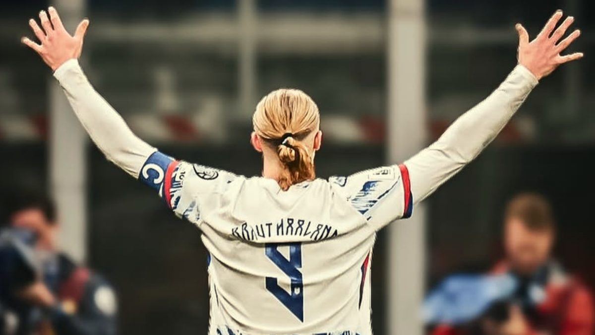 Erling Haaland bersama skuad&nbsp;Norwegia dan Portugal bersama&nbsp;Cristiano Ronaldo dipastikan akan berlaga di Piala Dunia 2026.